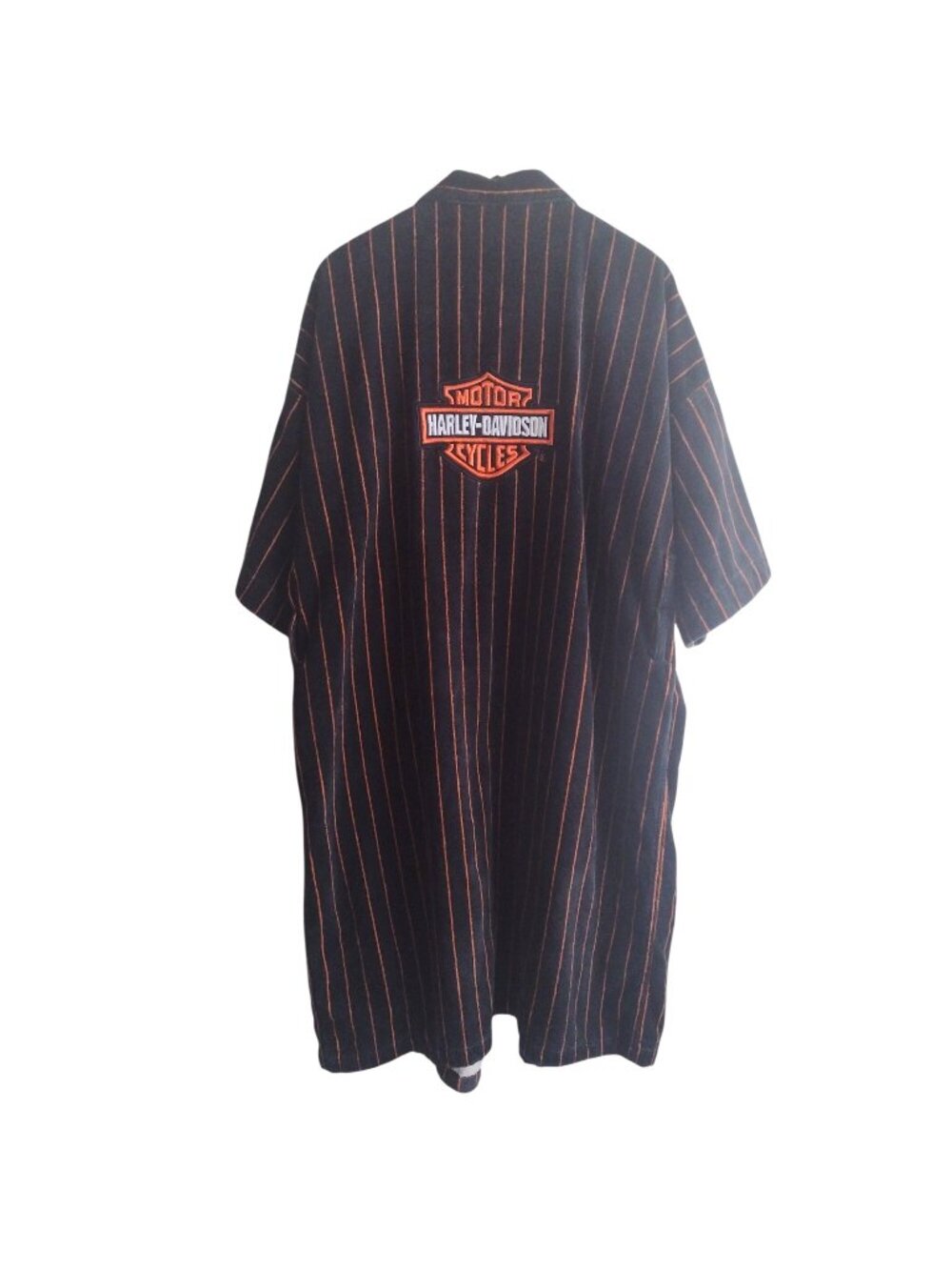 Vintage Harley Davidson Terry Robe OS Thick Cotton